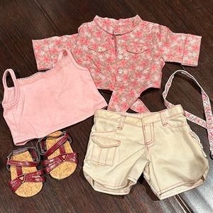 American Girl Nicki’s Tie Top & Shorts